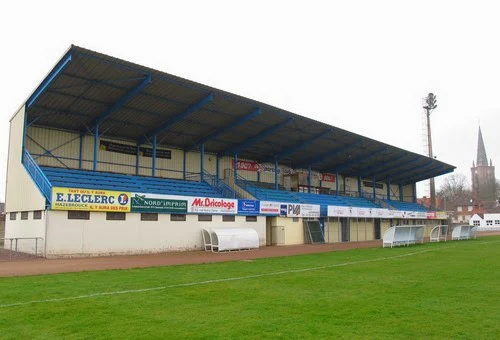 Tribune du stade Auguste Damette — SCH Hazebrouck